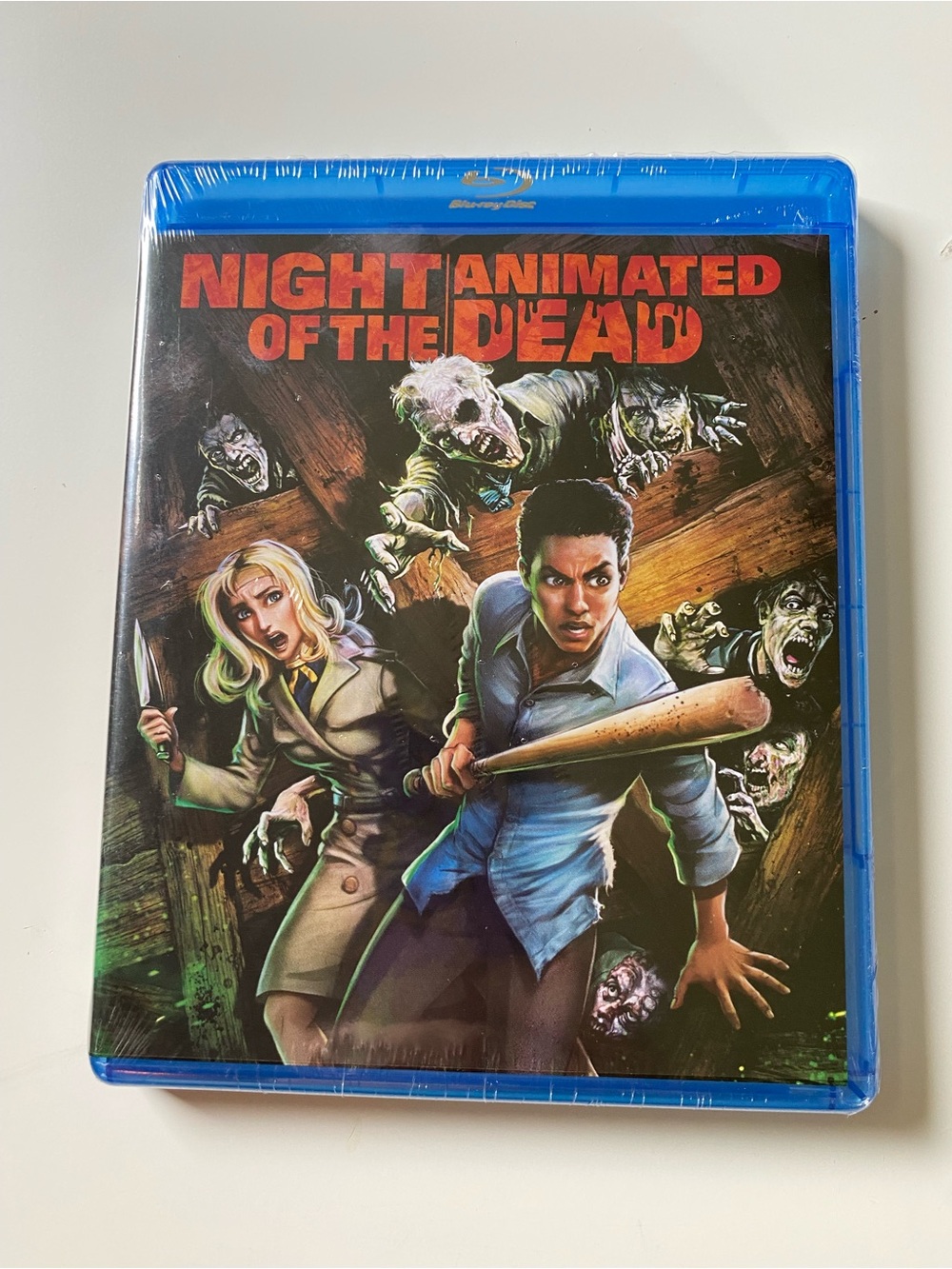 Night of the Animated Dead (Blu-ray, 2021) Josh Duhamel Dulé Hill NEW